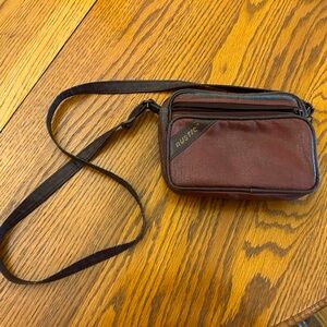 Brown Leather Crossbody Bag